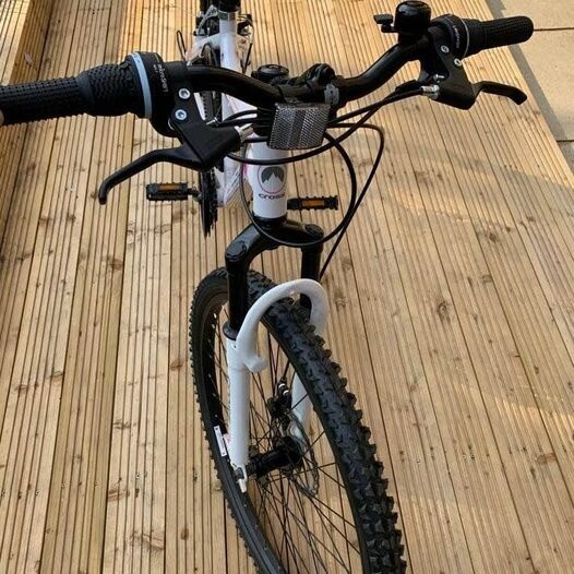 Ladies girls Mountain Bike white 